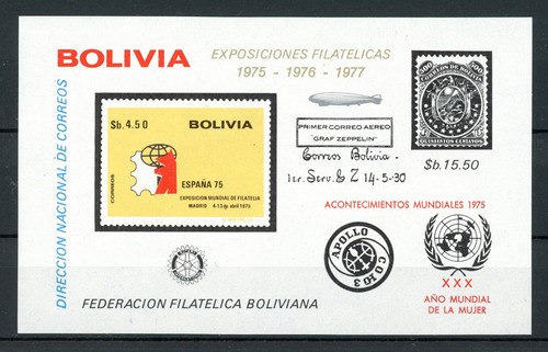 Bolivien block postfrisch - block, 54