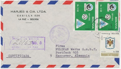 Bolivien 1974 kab lupo - 1974/9, kab.-lupo-bf