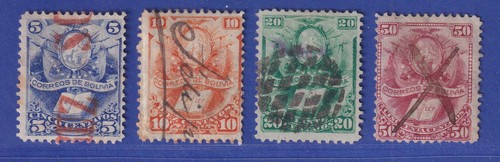 Bolivien 1878 wappen - bolivien, und
