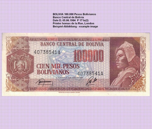 Bolivien bolivia 100000 - bolivia,