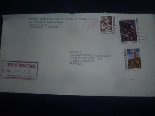 Registered air mail - 1, brief