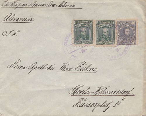 Bolivia bolivien 1915 - bolivia/bolivien:,