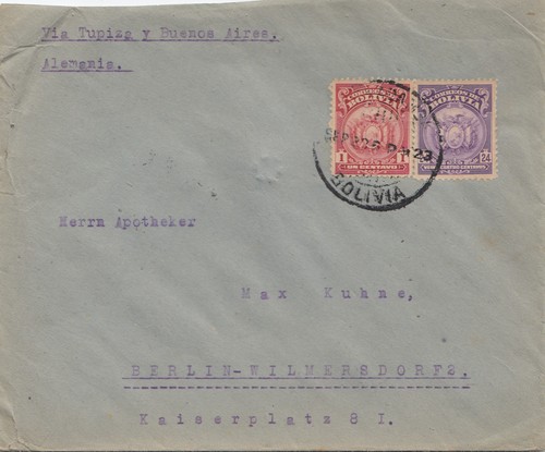 Bolivia bolivien 1923 - bolivia/bolivien:,