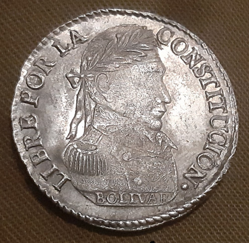 Bolivien soles 1830 bolivar - 4,