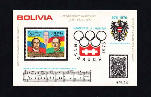 Bolivien 1975 olympia - bolivien,