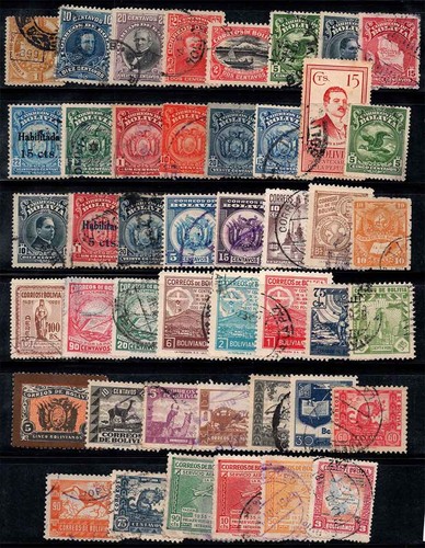 Bolivien 1897 gestempelt - bolivien,