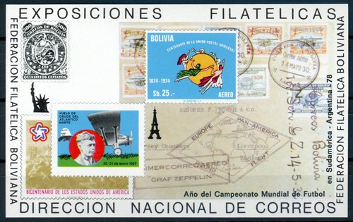 Bolivien block postfrisch - block,