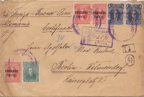 Bolivia bolivien 1912 - bolivia/bolivien:,