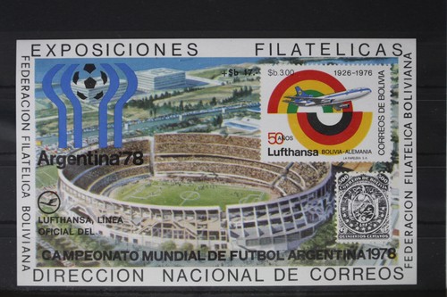 Bolivien block postfrisch - 79,