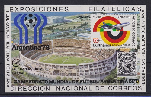 Bolivien 1976 blockausgabe - blockausgabe, 50