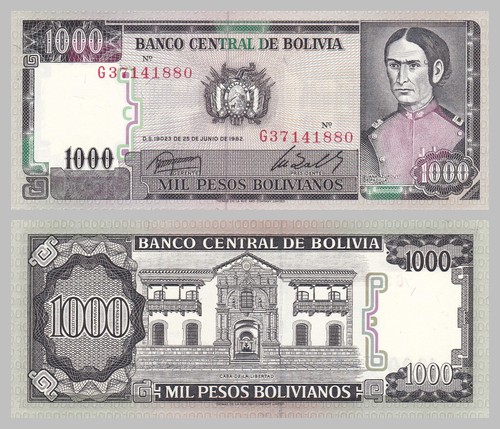 Bolivien bolivia 1000 - bolivien,