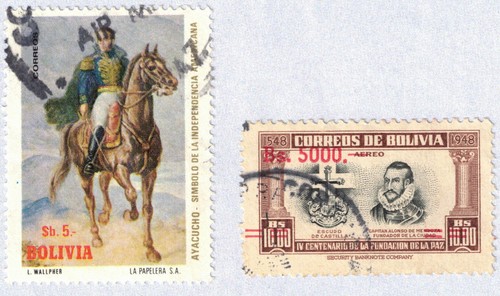 Bolivien gestempelte - bolivien, 2