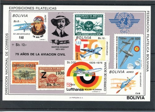 Bolivien block postfrisch - bolivien, 82
