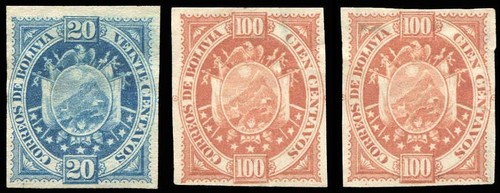 Bolivien 1894 ohne gummi - bolivien,,