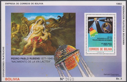 Raumfahrt space bolivien - -,