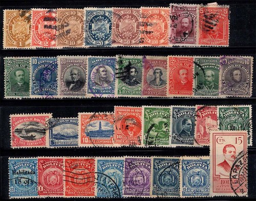 Bolivien 1897 gestempelt - 1897-16,