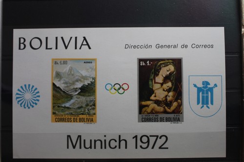 Bolivien block postfrisch - 34,