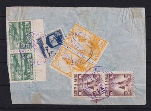 Ap644 bolivien luftpost beleg - ap644),