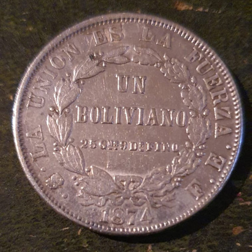 Bolivien boliviano - 1,