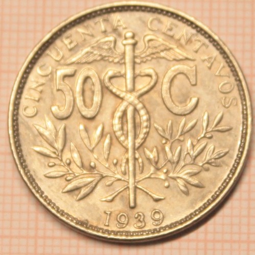 Bolivien centavos 1939 - ,