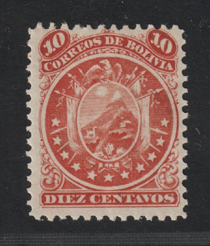Bolivien wappen 10 c - bolivien,