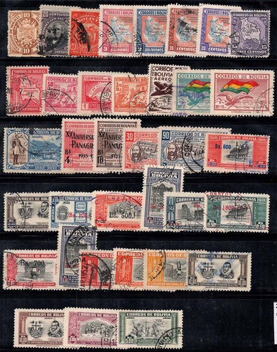Bolivien 1897 gestempelt - bolivien,