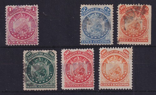 Bolivien 1890 wappen kreis - 1890,