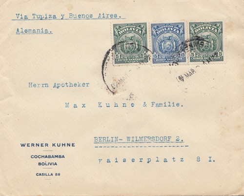 Bolivien 19xx cover - bolivien:,
