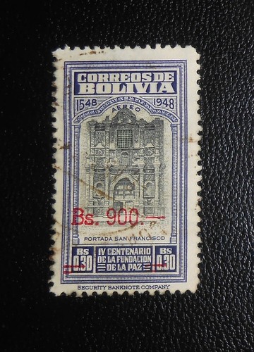 Briefmarke bolivia bolivien - briefmarke,