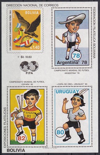 Fussball 1978 bolivien - wm,