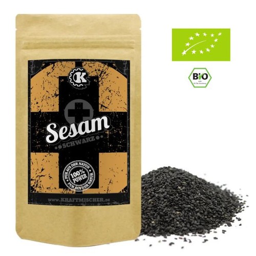 Bio schwarzer sesam 500g - bio,