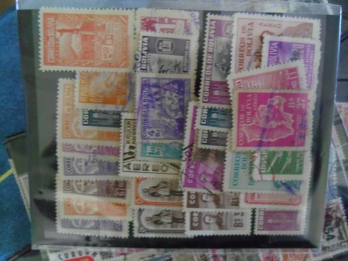 Briefmarken bolivien - briefmarken,