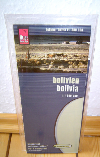 Reisekarte bolivien reise know - bolivien,